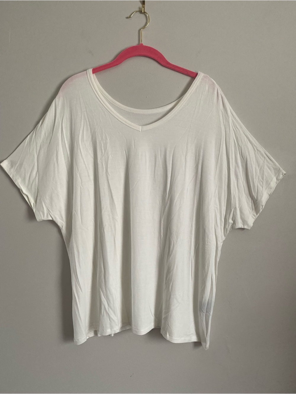 IMAN TShirt 2X Relaxed Chic Casual Classic Effortless Festival Fairy Breezy Soft